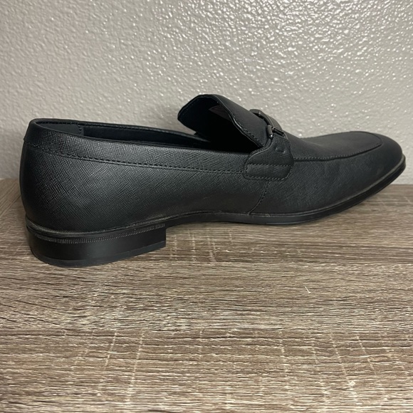 Guess Men's Hinn Slip-On Dress Shoes Mens Size 10 Black Sleek - Picture 11 of 13